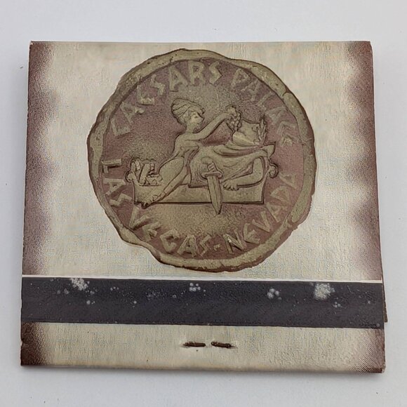 Vintage Caesars Palace Matchbook Las Vegas Vintage Matchbook - Picture 2 of 4